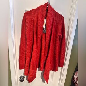 Red sweater - small - Cable & Gauge